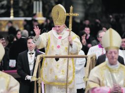 La visita programada para marzo será la primera de Benedicto XVI en México. AFP  /