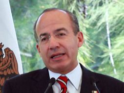 Felipe Calderón deseó a los mexicanos un feliz y próspero 2012. EL UNIVERSAL  /