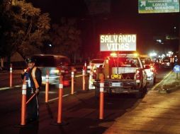 En la ZMG, bajaron 17% los decesos por accidentes viales con alcohol positivo en sangre.  /