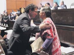 Armando Ríos Piter dice que le inquieta que algunos partidos aprovechen la visita del Papa para hacer proselitismo. EL UNIVERSAL  /