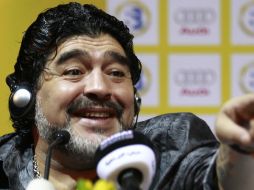 El exfutbolista prometió dedicarle a Cristina Fernández los triunfos que logre con el Al Wasl. AP  /