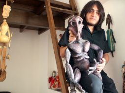 Miguel Ángel Gutiérrez, director de la compañía de títeres Luna Morena.  /