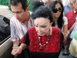 Según los estudios, Irma Serrano no tiene demencia senil. ARCHIVO  /