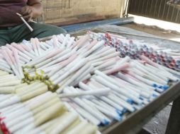 Decomisaron más de mil productos pirotécnicos. ARCHIVO  /