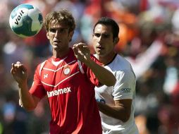 Iván Alonso anota dos goles en la victoria de los Diablos Rojos. MEXSPORT  /