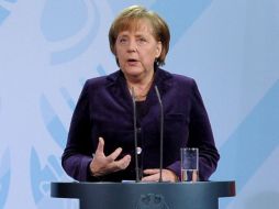 La canciller germana se reunirá hoy con el presidente de Francia, Nicolas Sarkozy. AFP  /