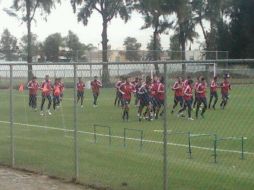 El equipo tiene programado entrenamiento vespertino, aunque no se sabe si se llevará a cabo.  /