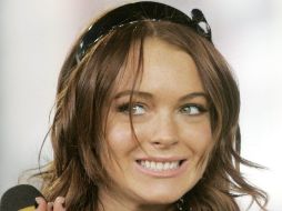 Lindsay Lohan, probablemente será Liz Taylor en una película. ARCHIVO  /