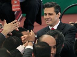 El exgobernador del Estado de México mantiene más de 20 puntos porcentuales de ventaja sobre su más cercano competidor. REUTERS  /