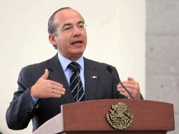 El Presidente Felipe Calderón Hinojosa participó en la sesión del Consejo Nacional contra las Adicciones.  EL UNIVERSAL  /