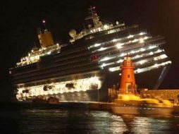 Fotografía del crucero en la isla italiana Giglio. Tomada de twitter @CaptGreybeard  /