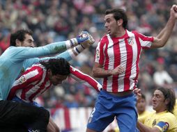 Acción del partido entre Atlético de Madrid y Villarreal. NTX  /