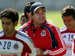 Fernando Quirarte en el entrenamiento de hoy. MEXSPORT  /