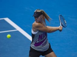 La rusa no tuvo piedad en busca de la segunda ronda, donde se medirá con la estadounidense Jamie Hampton. EFE  /