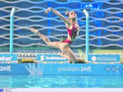 Nuria Diosdado buscará su pase a Juegos Olímpicos en la modalidad de duetos junto a la sirena capitalina Isabel Delgado. MEXSPORT  /