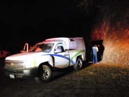 Personal del Semefo se encargó de trasladar los restos humanos para la práctica de la necropsia de ley. ARCHIVO  /