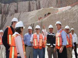 Joe Luis Luege, animó a la población a que apoye la obra pues asegura les traerá muchos beneficios.ARCHIVO  /