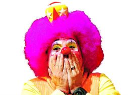 Al payaso Platanito le ha salido caro contar un chiste acerca de la Guardería ABC. ESPECIAL  /