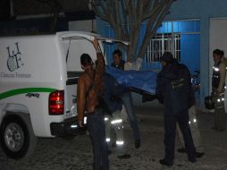 Elementos de SEMEFO, Ministerio Público y PGJE, se hicieron cargo del servicio. ARCHIVO  /