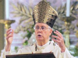 El religioso afirmó que en su momento se entregarán los boletos para la misa masiva del próximo 25 de marzo en Silao. EL UNIVERSAL  /