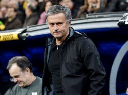 Mourinho se mostró inmutable frente a la reprobación de sus propios seguidores. REUTERS  /