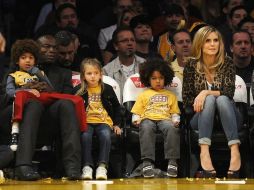 Durante su unión matrimonial Klum y Seal procrearon a su hija Lou y sus dos hijos Henry y Johan. EFE  /