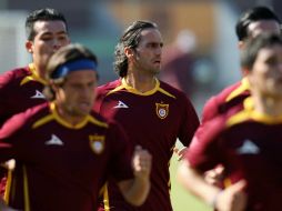 La práctica de este día fue dirigida por Álvaro Galindo, auxiliar técnico, en lugar del interino Gilberto Adame. MEXSPORT  /