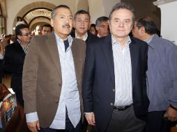 Pedro Joaquín Coldwell, Presidente del PRI, dice que Ernesto Cordero no sabe que ya no se pueden registrar alianzas. NTX  /