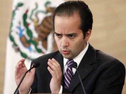 Alejandro Poiré, secretario de Gobernación. ARCHIVO  /