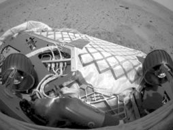 ''Opportunity'' aterrizó en el cráter ''Eagle'' de Marte el 25 de enero. ARCHIVO  /