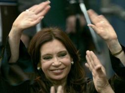 Cristina Fernández aún tiene pendiente reprogramas algunos puntos de su agenda. AP  /