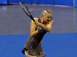 Sharapova mencionó que no planea modificar su forma de jugar. MEXSPORT  /