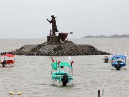 El edil de Chapala, se dijo en contra del nuevo Acueducto Guadalajara-Chapala, que abastecerá del líquido a varias partes de Jalisco.  /