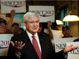 Gingrich, que venció en Carolina del Sur la pasada semana, aparece en las encuestas ligeramente detrás de  Romney. AFP  /