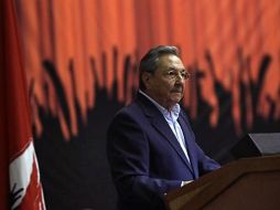 Raúl Castro durante su discurso de clausura de la primera Conferencia Nacional del PCC. AFP  /
