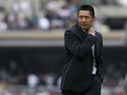 Ignacio Ambriz pudo sumar en su visita a Ciudad Universitaria. MEXSPORT  /