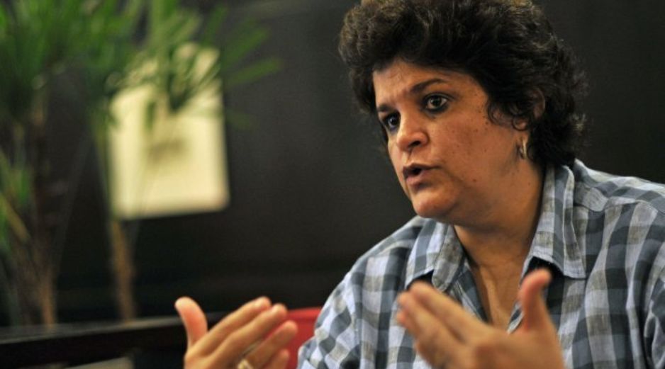 Izabella Teixeira, ministra de medio ambiente de Brasil, en una entrevista durante el Foro Social 2012. AFP  /