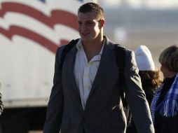 Rob Gronkowski aún no ha podido entrenar. REUTERS  /