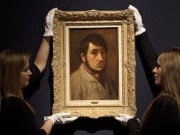 De la colección de Elizabeth Taylor, este autorretrato de Edgar Degas se espera que alcance un precio cercano a los 500 mil euros. EFE  /