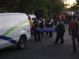 En la escena del crimen quedaron tirados siete casquillos del calibre .40.  /