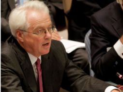 El embajador ruso ante la ONU advirtió que Moscú recurriría al veto si convocaban una votación sobre el borrador. AP  /