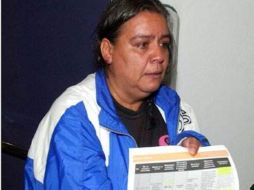 Norma Andrade recibió una herida en el rostro provocada por un arma punzocortante que le ocasionó un desconocido. AP  /