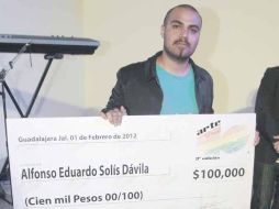 Alfonso Solís ganó con la la serie fotográfica ''Párvulos''.  /