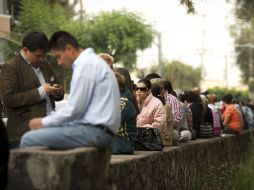 En poco tiempo el Parque Hundido se dejó ver con gran afluencia de personas que harán uso de su derecho a votar.  /
