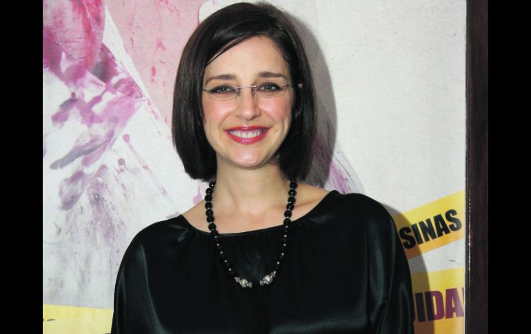 La actriz se encuentra lista para volver a la pantalla chica en la nueva producción ''Los Infames''. EL UNIVERSAL  /