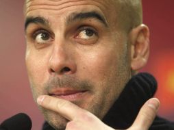 Josep Guardiola, técnico del Barcelona. EFE  /