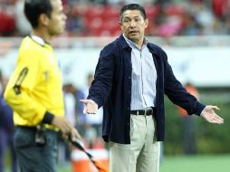 Ignacio Ambriz reconoce que el partido fue difícil y rescata el punto conseguido por Chivas.  /