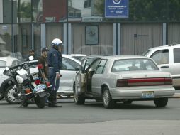 Guadalajara registra el 13 % de los accidentes automovilístico ocurridos en el país. ARCHIVO  /