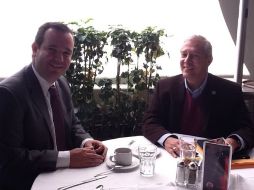 Miguel Ángel Monraz Ibarra (izq) y (der) Fernando Antonio Guzmán Pérez Peláez.  /