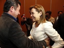 De septiembre a febrero, Vázquez Mota tuvo un avance de siete puntos en la preferencia. NOTIMEX  /